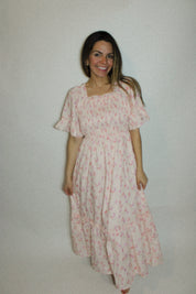 Faith Blush Pink Floral Dress