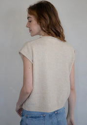 Piper Neutral Vest Cardigan