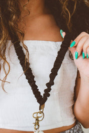 The Elevated Black Lanyard
