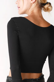 Like Butter Ribbed Crop Top