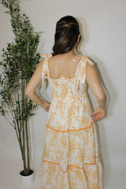 Golden Hour Muse Midi Dress