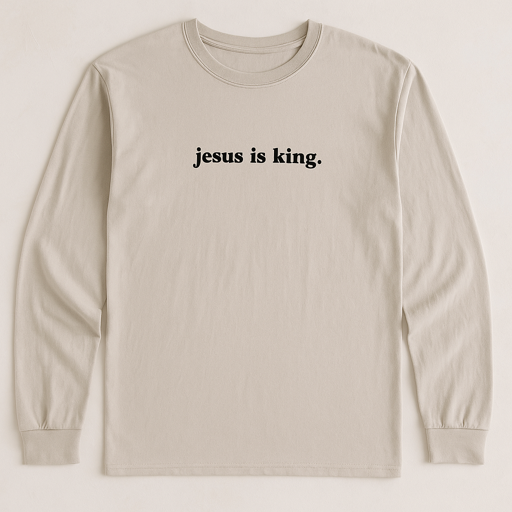 Jesus Is King Long Sleeve