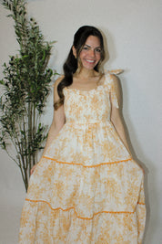 Golden Hour Muse Midi Dress