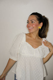 Back To School Bow Earrings