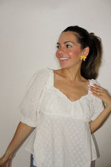 Back To School Bow Earrings
