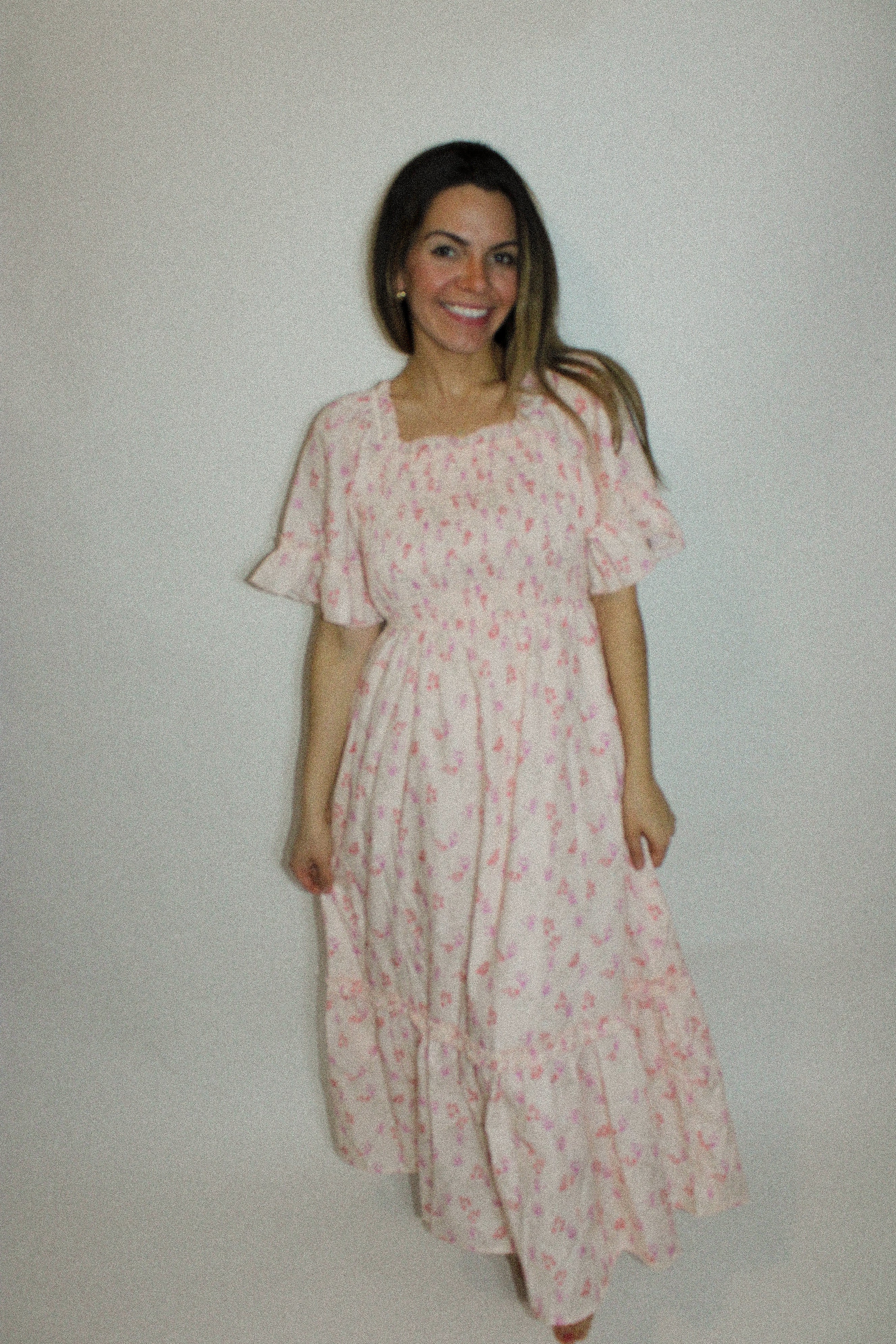 Faith Blush Pink Floral Dress