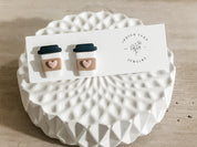 Coffee Date Polymer Clay Earrings