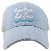Lake Life Denim Adjustable Cap
