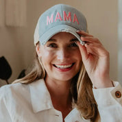 Mama Denim Adjustable Cap