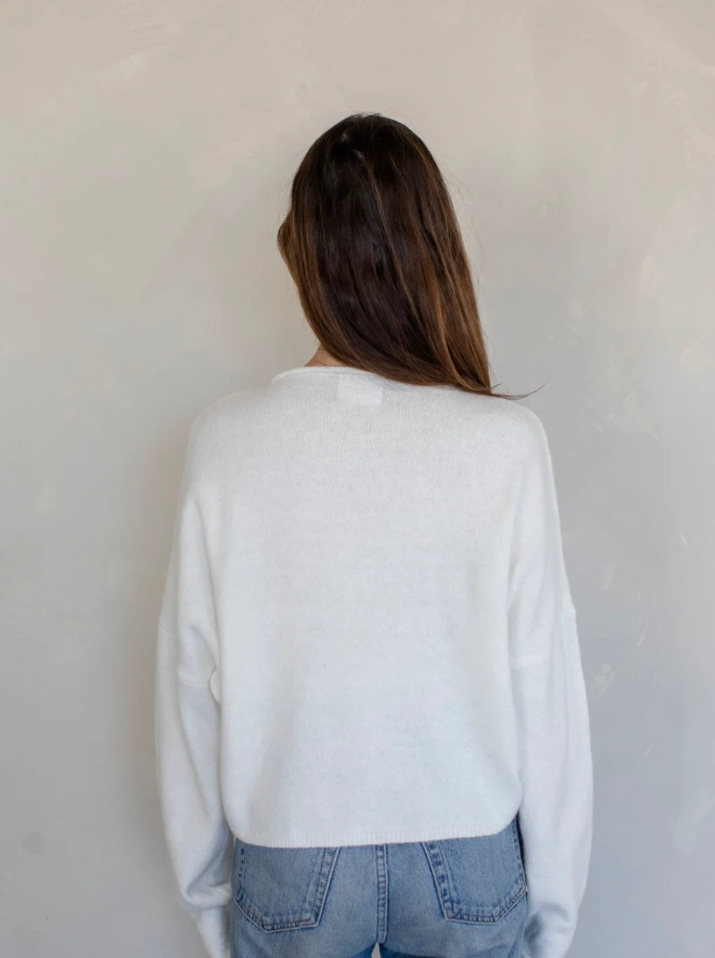 Piper Cardigan in White