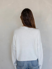 Piper Cardigan in White