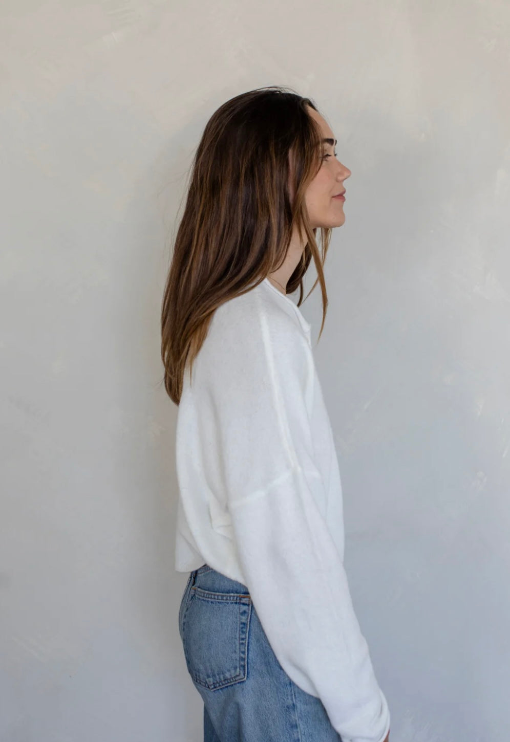 Piper Cardigan in White