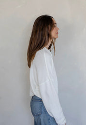 Piper Cardigan in White