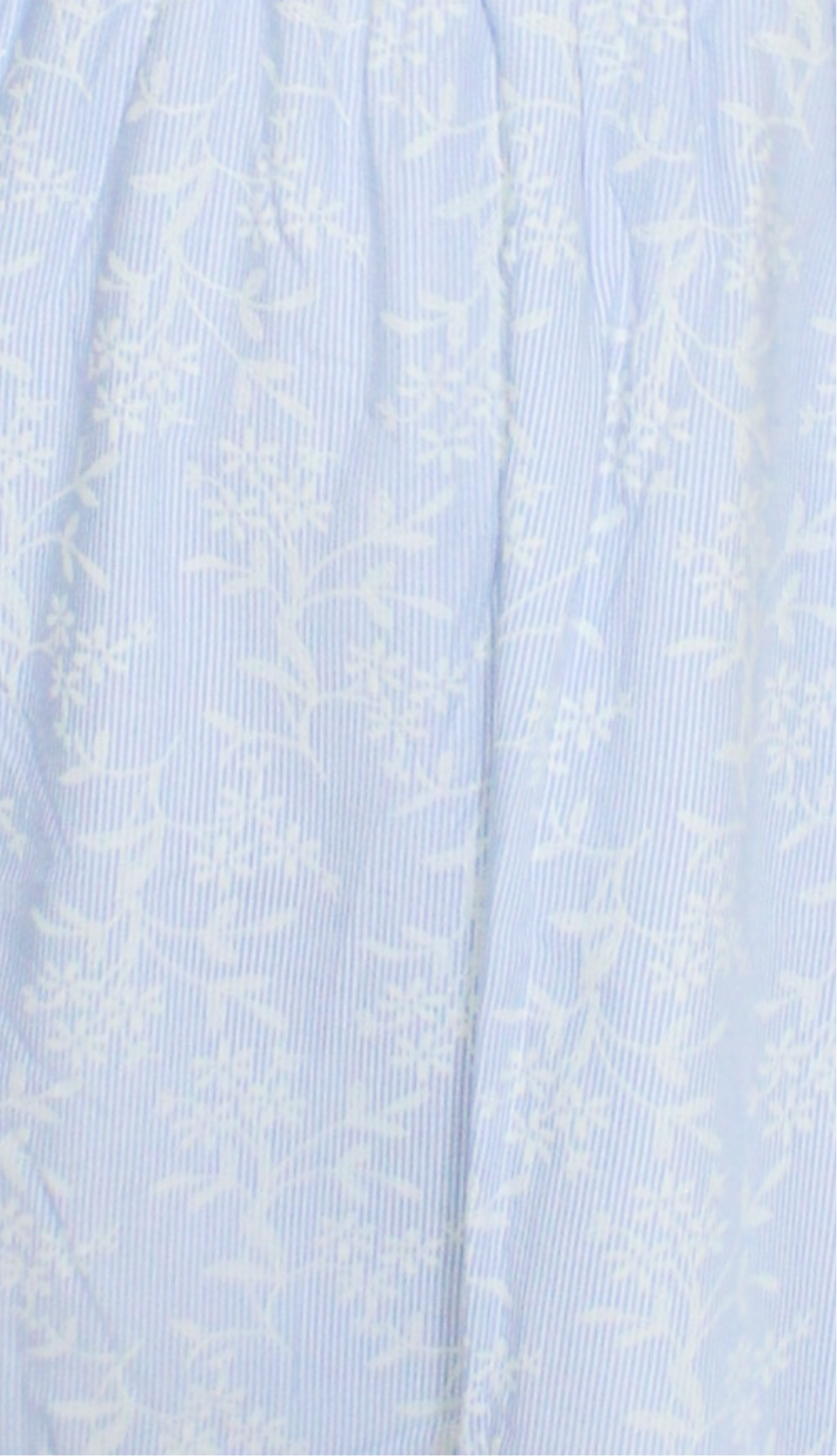 Whispering Blue Floral Midi Dress