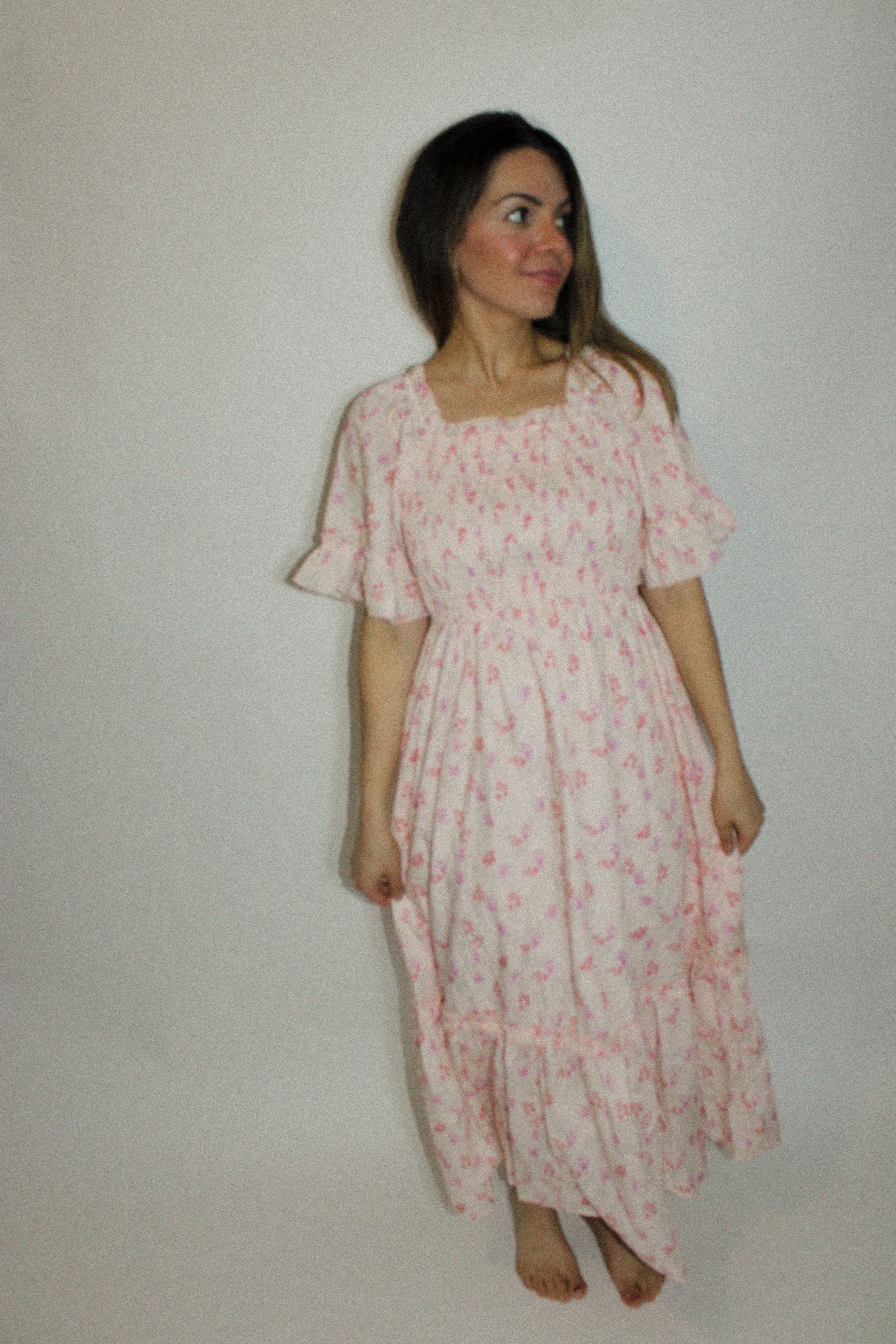 Faith Blush Pink Floral Dress