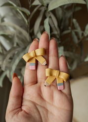 Back To School Bow Earrings
