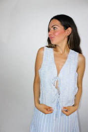 Willow Tie-Front Blouse