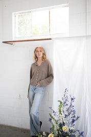 Piper Mocha Cardigan