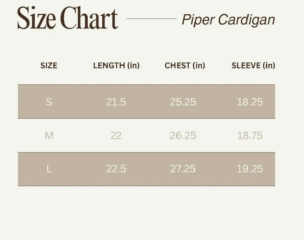 Piper Heather Gray Cardigan