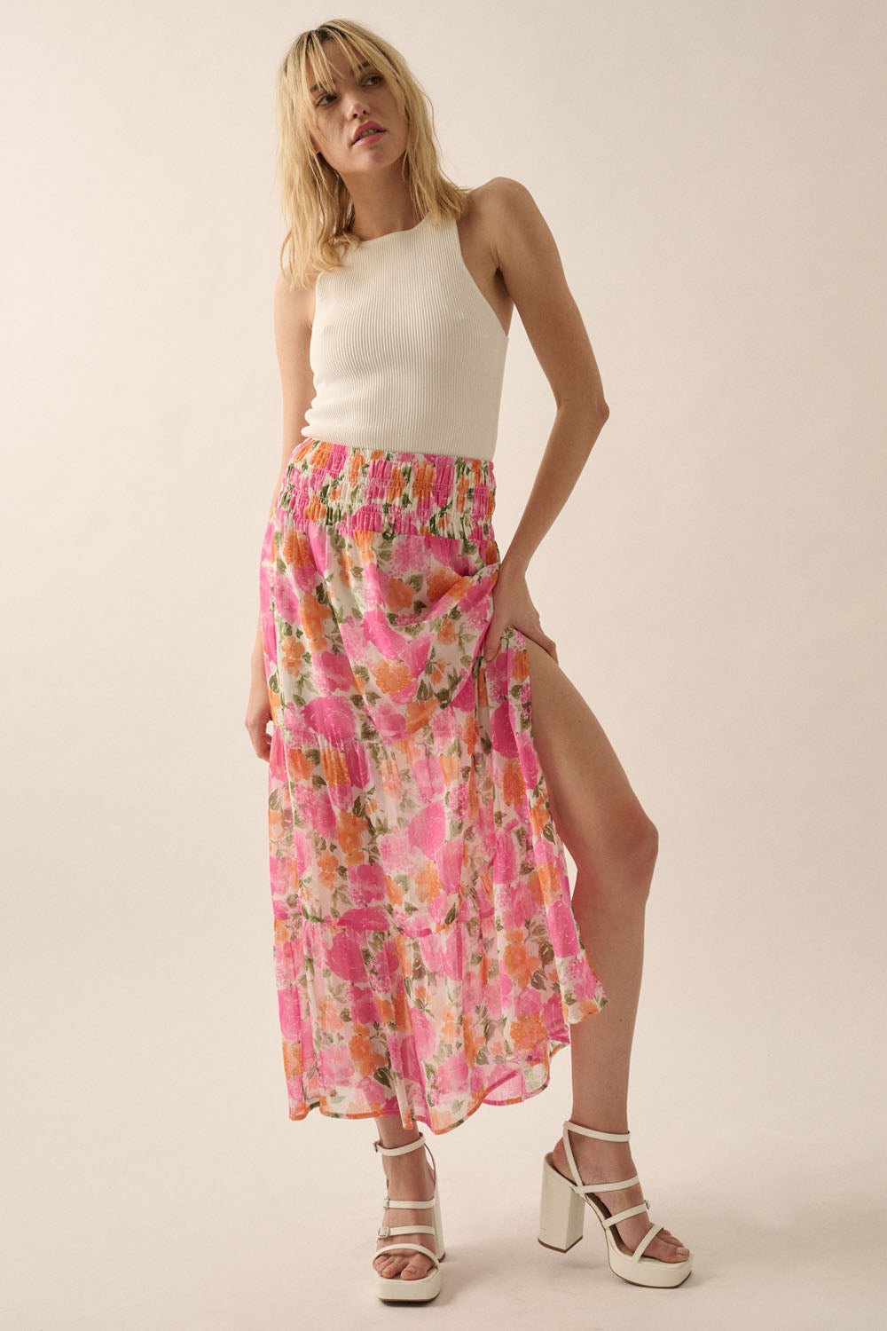 Garden Dreams Maxi Skirt