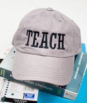 Teach Embroidered Cap