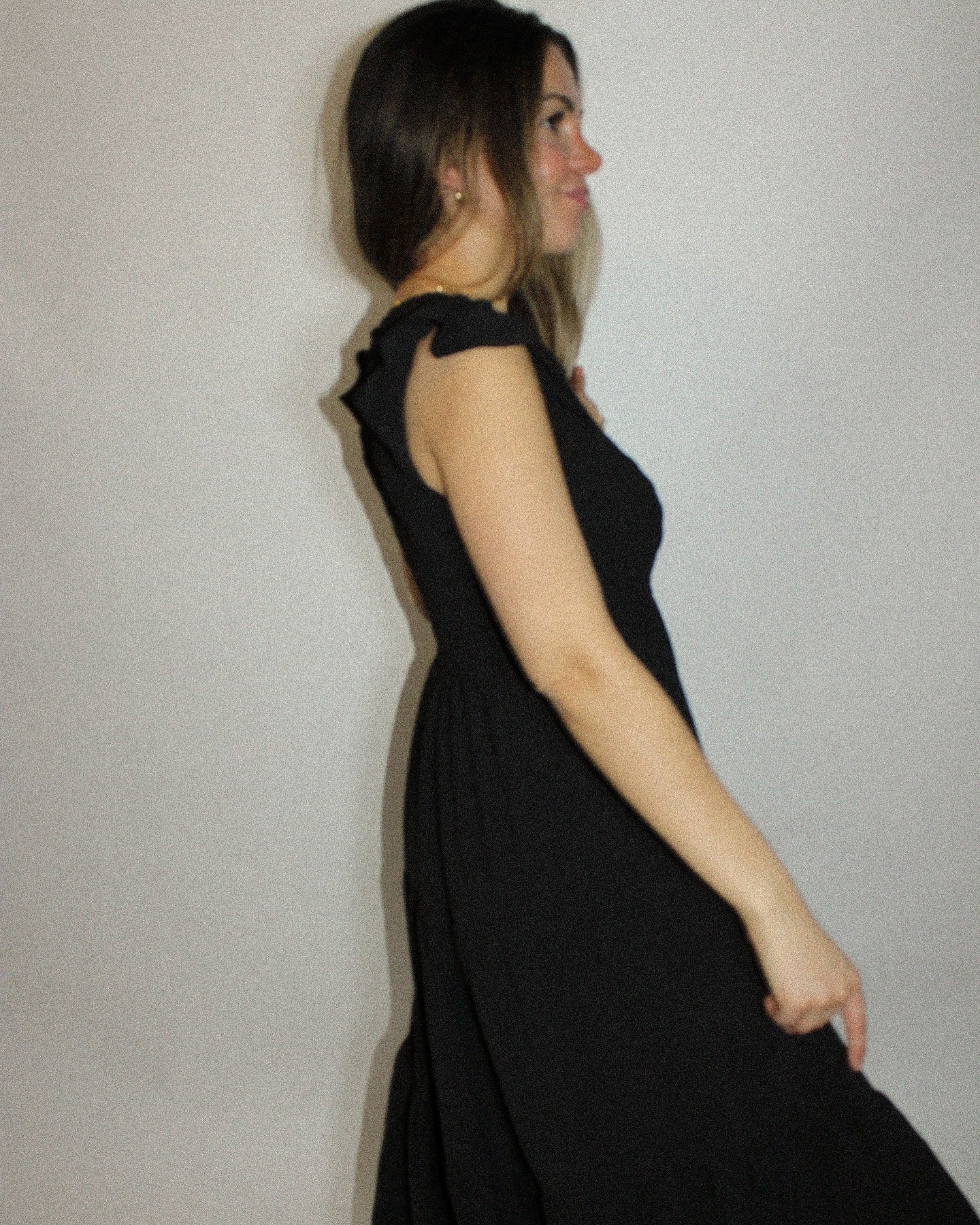 Bella Black Maxi Dress