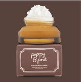 Poppy & Pout Lip Scrub, Holiday, Cocoa Mint Swirl