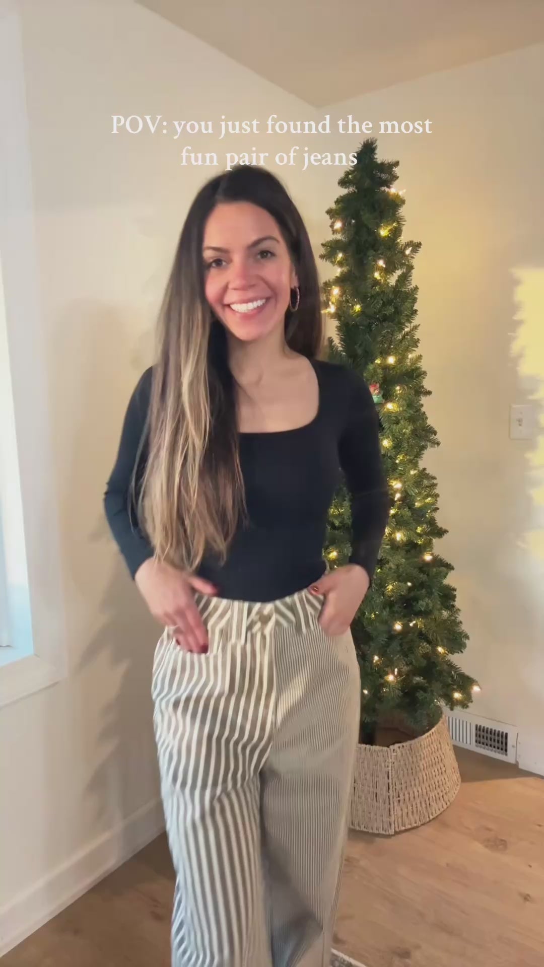 Melrose Striped Pants